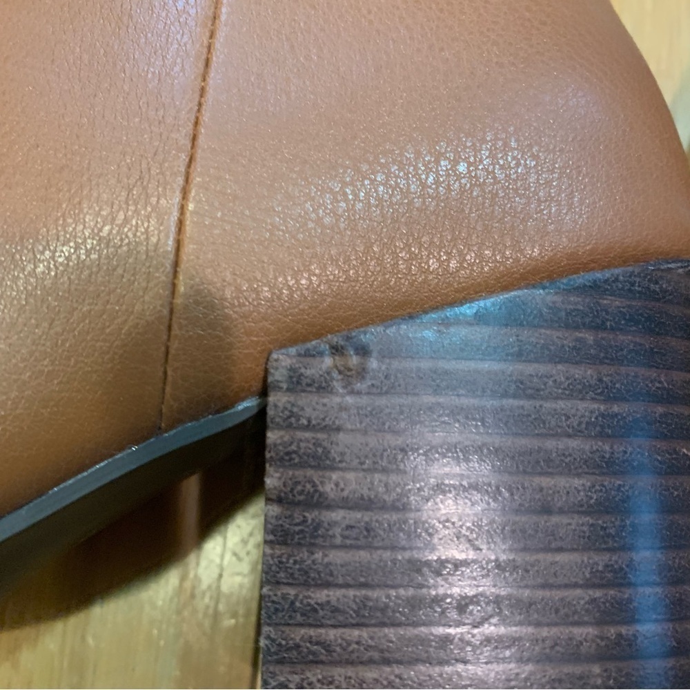 Paolo Sadie Block Heel Boot In Cognac - image 8